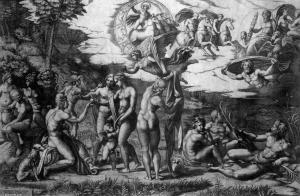 Arte, Marcantonio-Raimondi-The-Judgment-of-Paris-2-1515