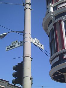 Verão do Amor 50 anos, Haight com Ashbury streets